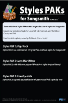 Styles PAKs Songsmith