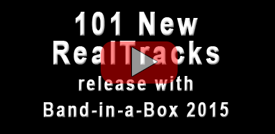 Band-in-a-Box<sup>®</sup> 2015 New RealTracks