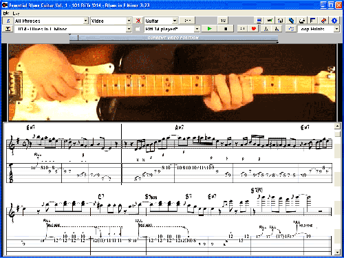 Powertracks Animated Guitar Window
