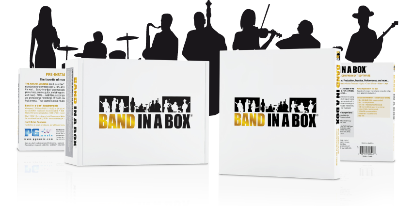 Band-in-a-Box 2024 Bands