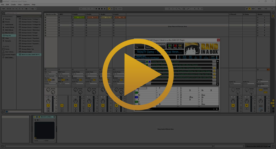 Band-in-a-Box Plugin in Ableton
