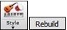 Style toolbar button - Rebuild button