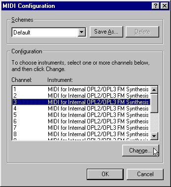 MIDI Configuration