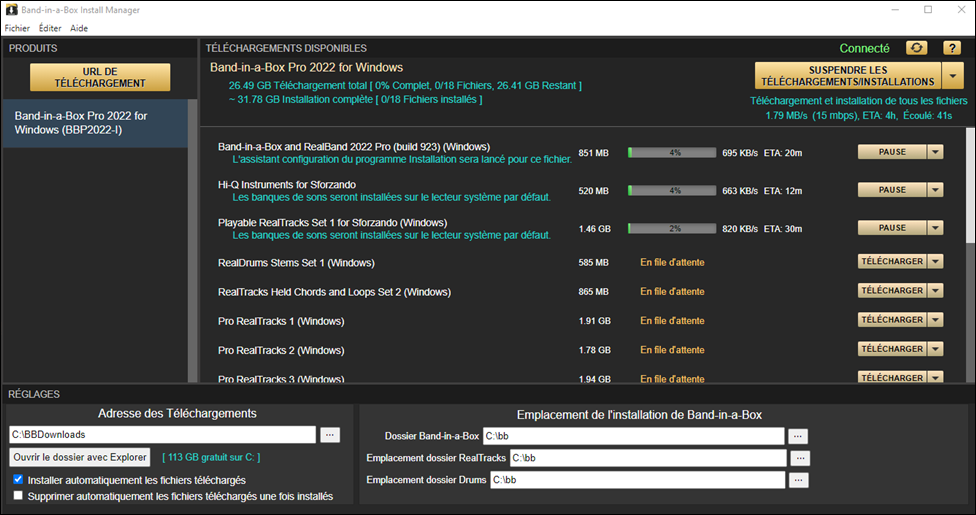 Download and Install All Files