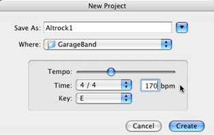 GarageBand tutorial screenshot 6a
