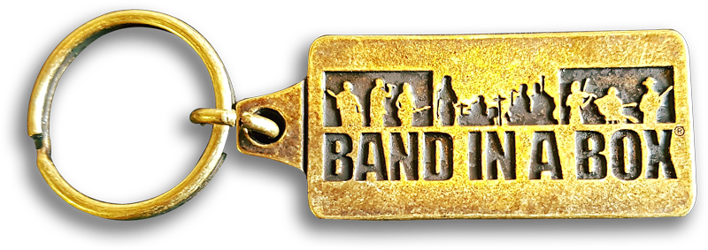 Band-in-a-Box keychain