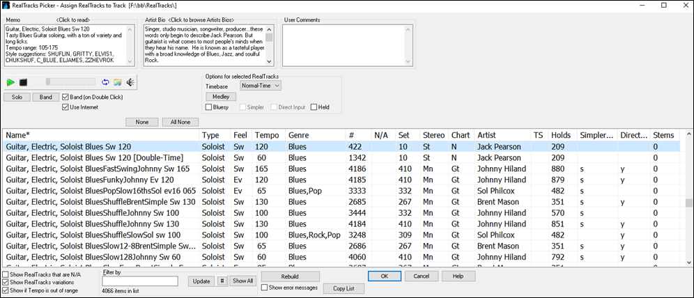 An extra RealTracks is generated.