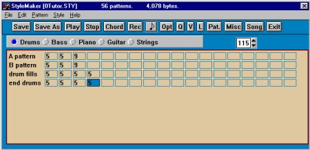 Simple Drum Layout