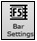[Bar Settings] toolbar button