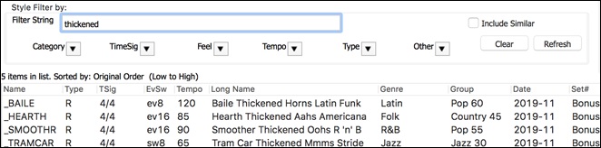 StylePicker