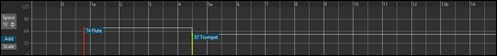 Piano Roll Window - Graphic Event Panel - Program Change