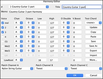 Harmony Editor