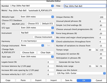 Melodist Editor