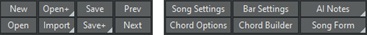 top toolbar icons shown with captions