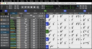 Band-in-a-Box in 1024×768 resolution