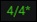 Time Signature Indicator