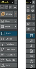 side toolbar
