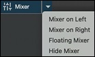 Mixer button
