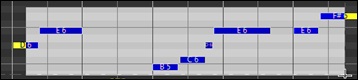 Piano Roll Window - Selection Rectangle