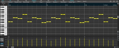 Piano Roll Window