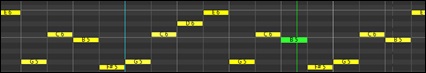 Piano Roll Window - cursors