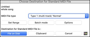 Save as MIDI File