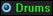 Drums track button