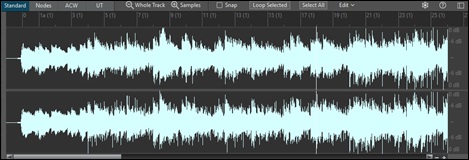 Audio Edit Window