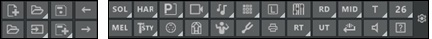 top toolbar icons