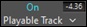 Playable RealTracks volume control